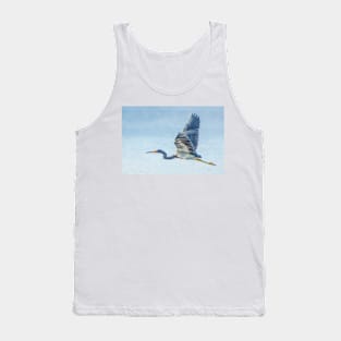 Flying heron Tank Top